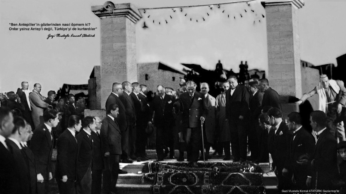 ''Mustafa Kemal Atatürk'ün Gaziantep'i Teşriflerinin 92. Yıl Dönümü''